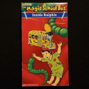 Vintage The Magic Schoolbus Inside Ralphie VHS Video
